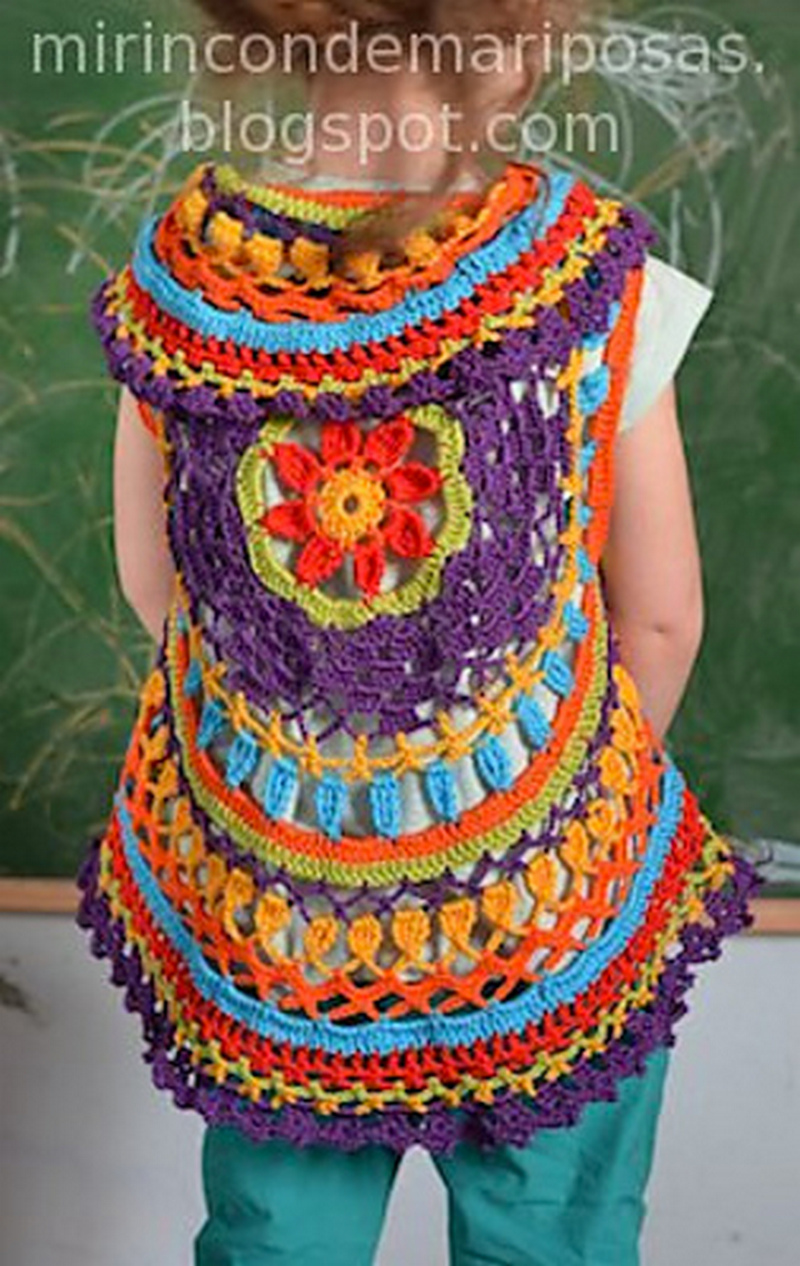 Crochet Circle Shrug