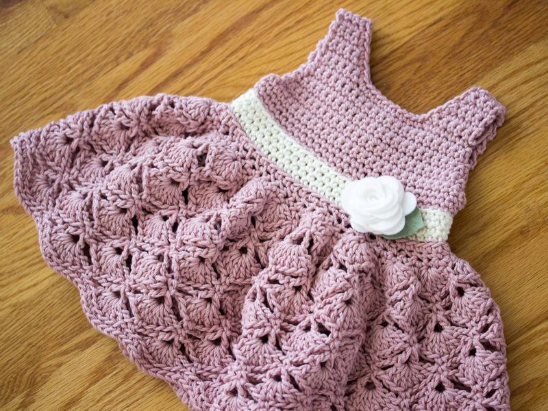 Crochet Shell Frock