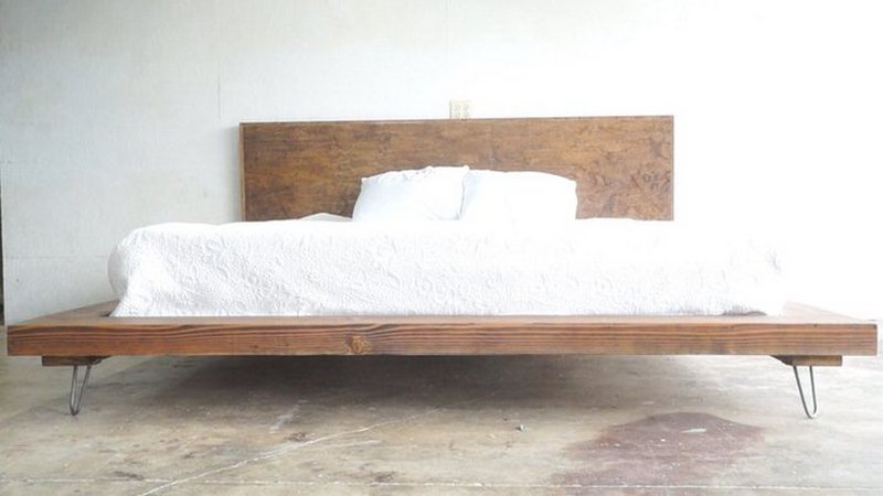 DIY Modern Plateform Bed