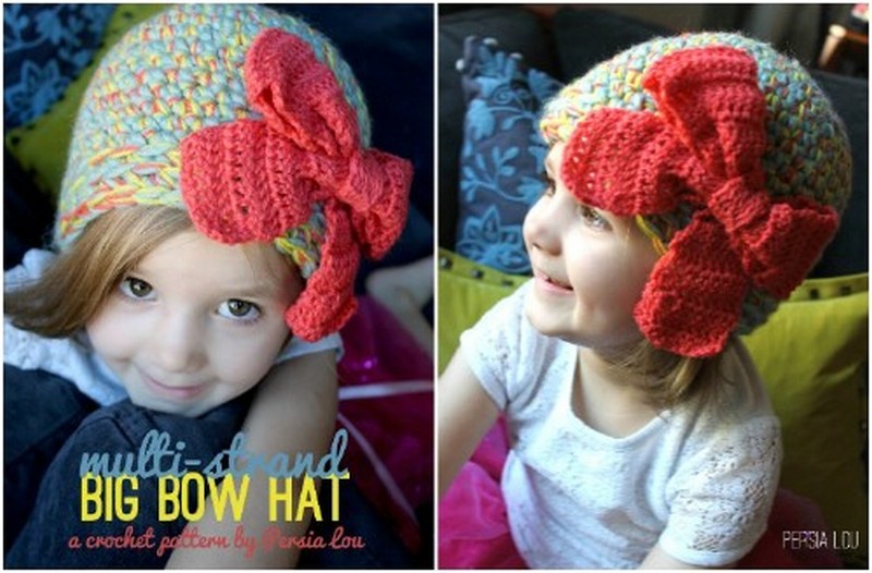 Multi Strand Bow Hat