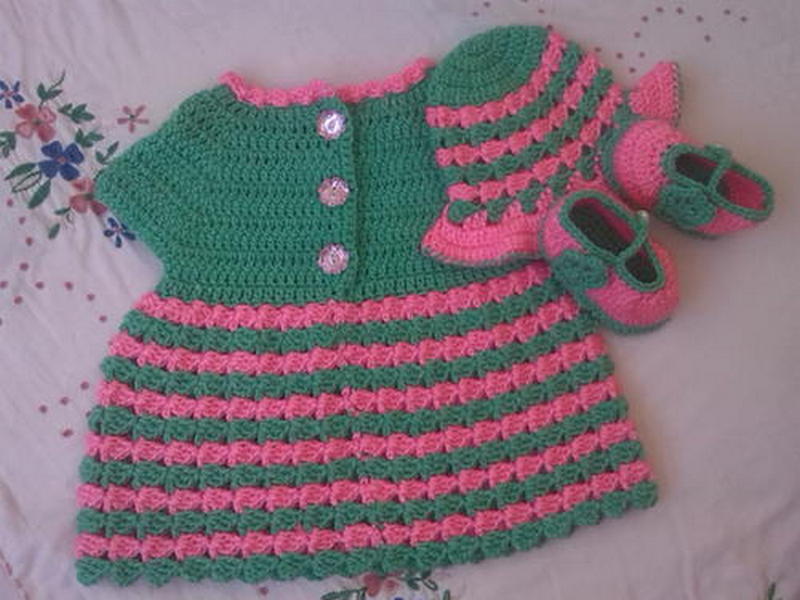 Striped Baby Dress