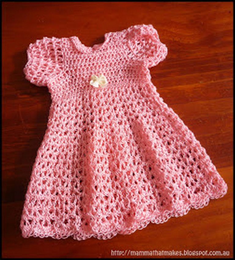 32 Cute and Adorable Crochet Baby Frock Patterns | DIY Easy Crafting ...