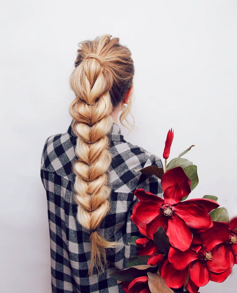 12 Pull Through Braid Hair Tutorial