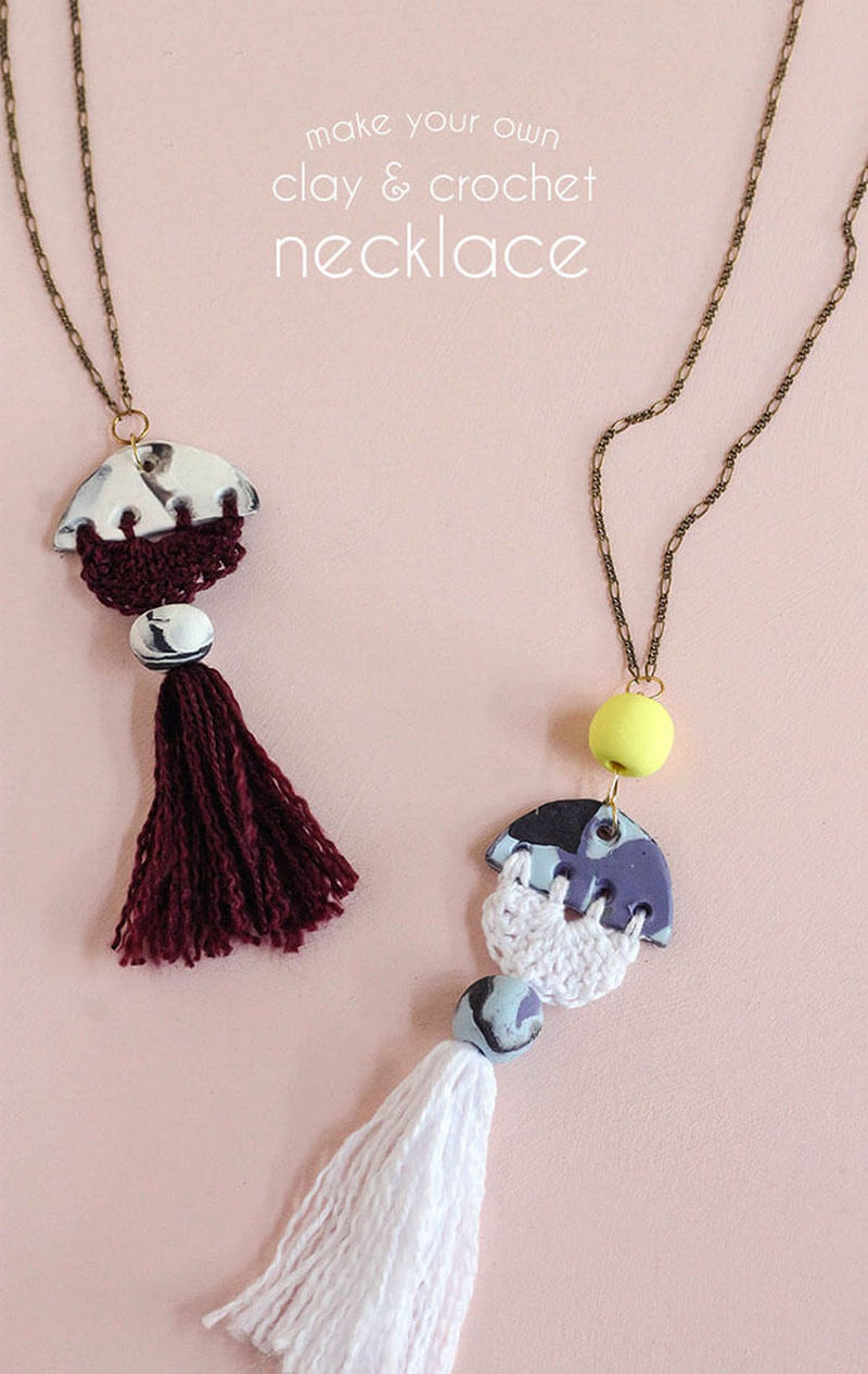 2 Modern Tassel DIY Necklace