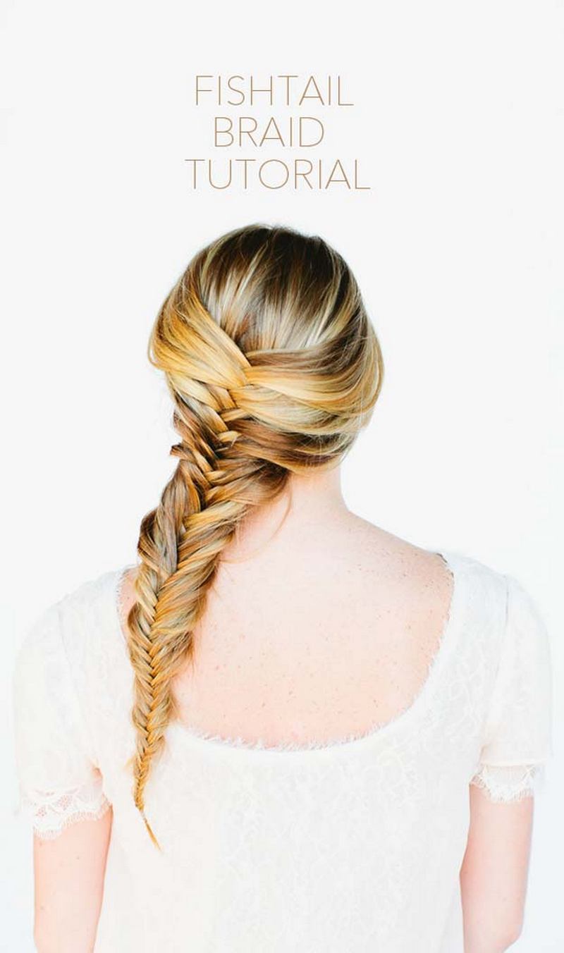 22 Fishtail Braid Hair Tutorial