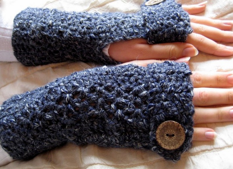 23 Easy Textured Fingerless Gloves