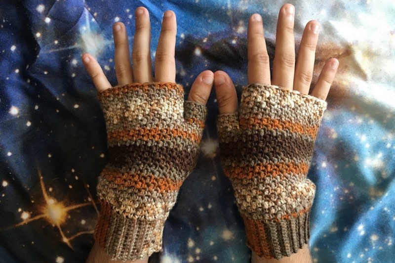 24 Griddle Stitch Mitts