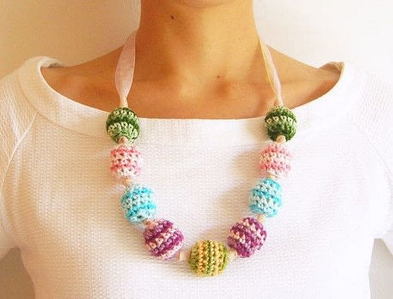 33 Crochet Beads Necklace
