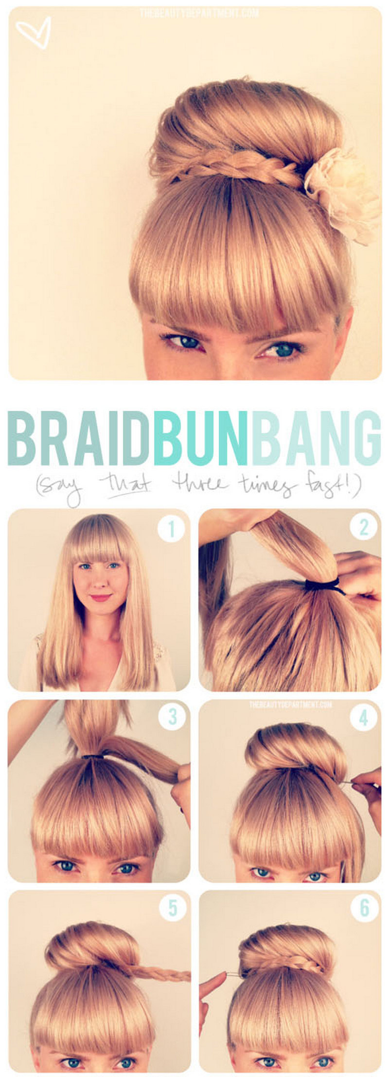 46 Braid Bun Bang