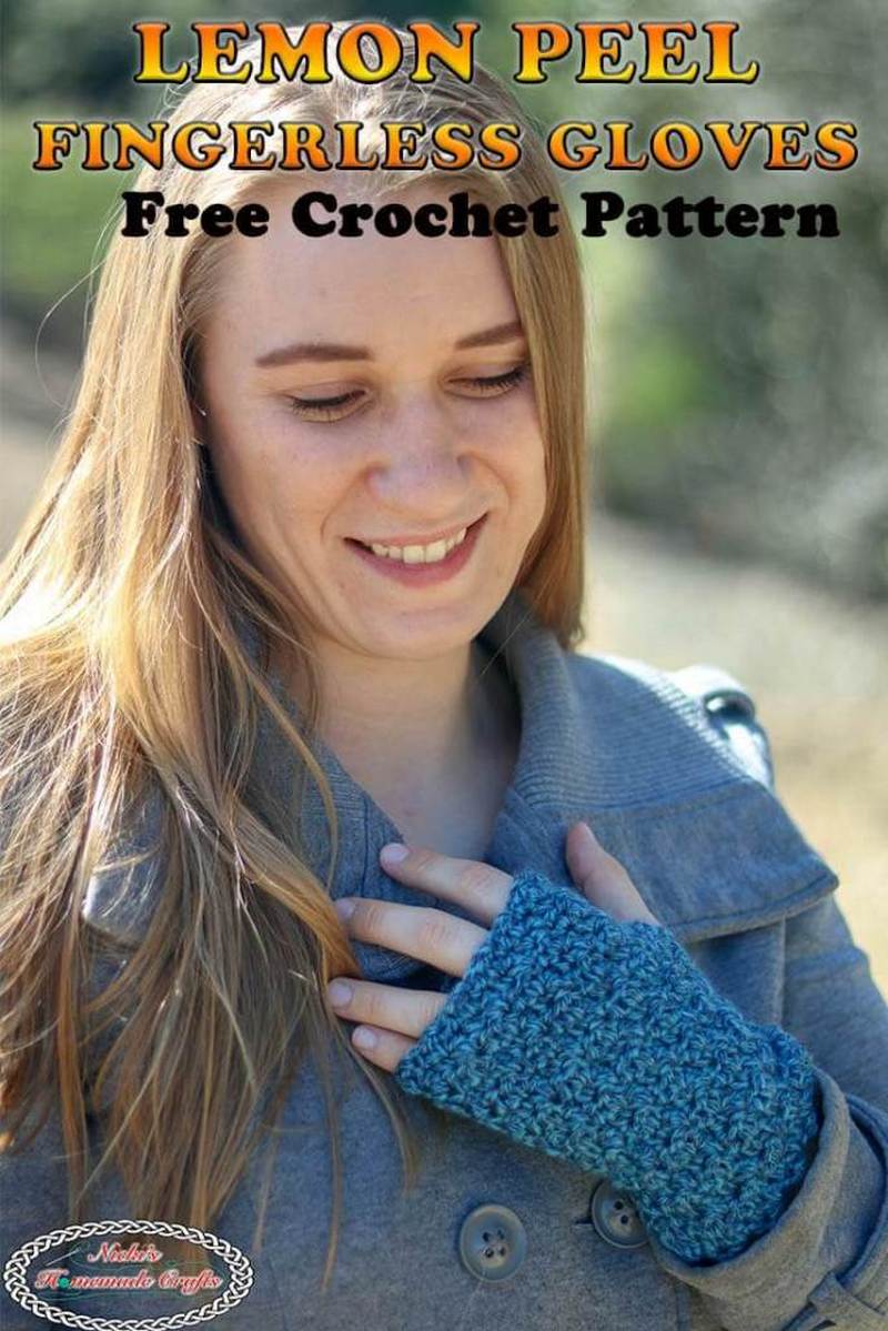 50 The Lemon Peel Fingerless Gloves