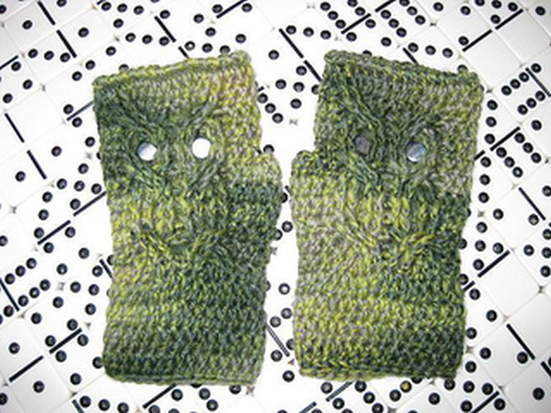 7 Owl Mitts Free Crochet Pattern