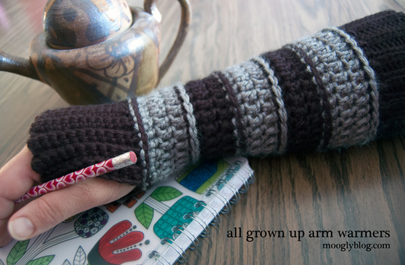 8 All Grown Up Arm Warmers