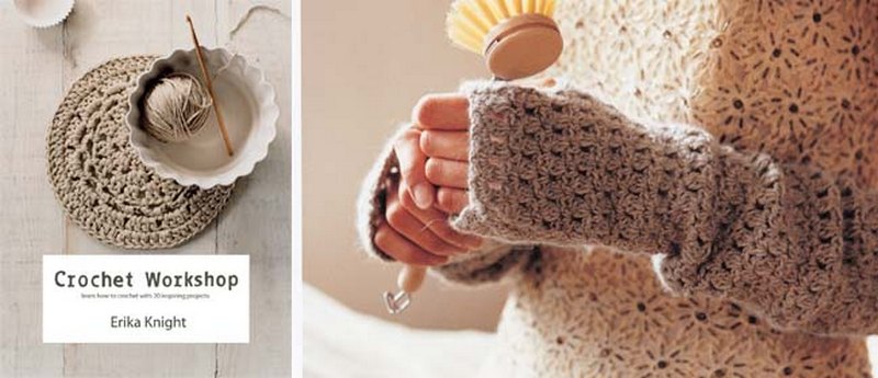 9 Crochet Workshop Fingerless Mittens