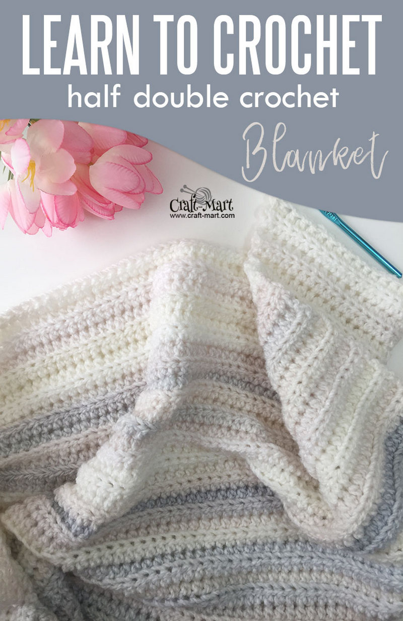 Half Double Crochet Blanket Free Pattern