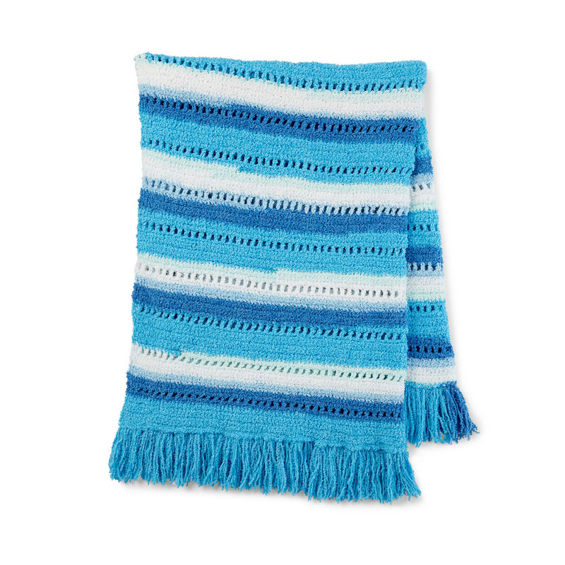 Soft And Breezy Crochet Blanket