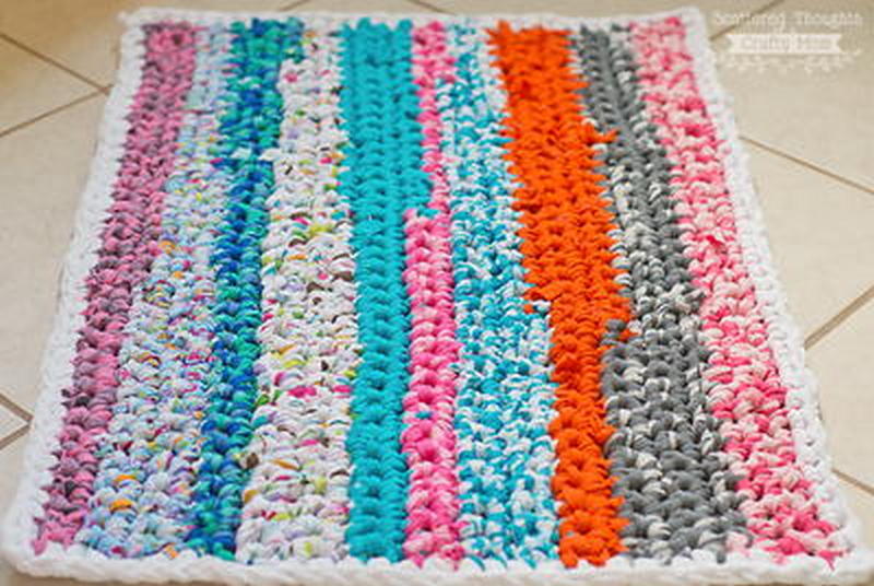 10 Brilliant DIY Rag Rug