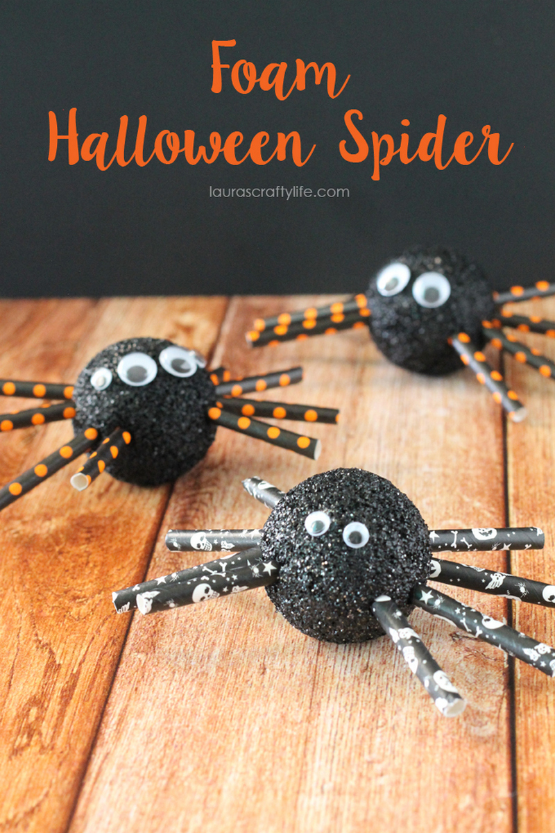 12 Halloween Spider Craft