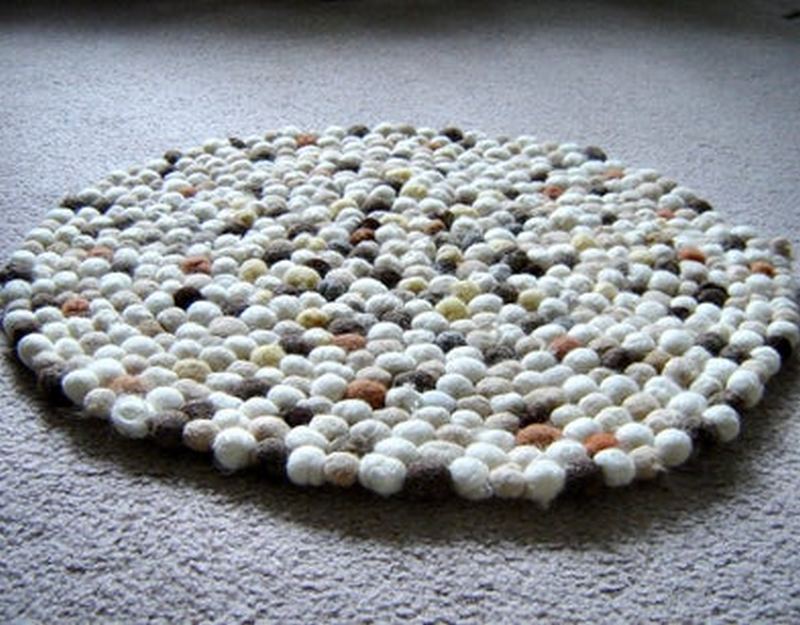 14 Felt Ball Rug