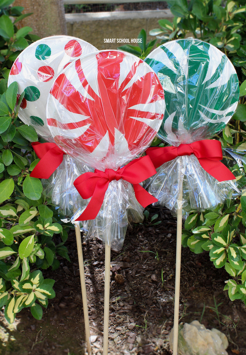 19 Giant Paper Plate Lollipops