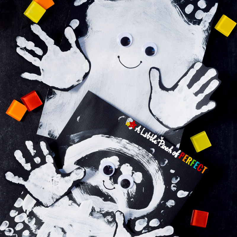 2 Handprint Kids Craft