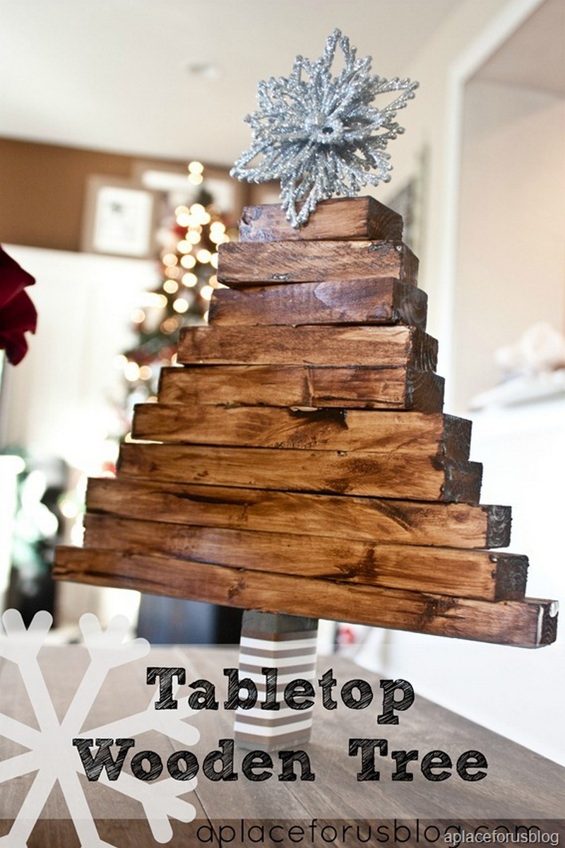 20 Wooden Christmas Tree