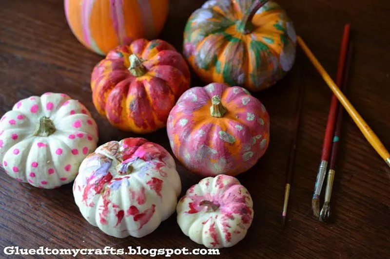 21 Pumpkin Painting
