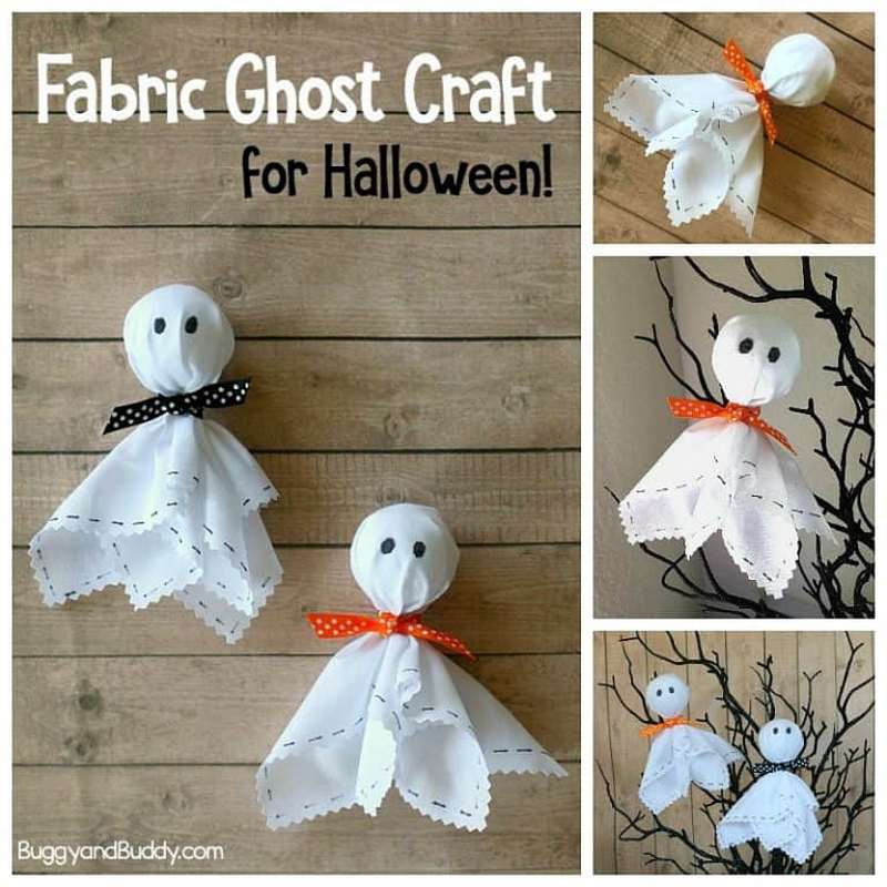 42 Friendly Ghost Craft for Halloween