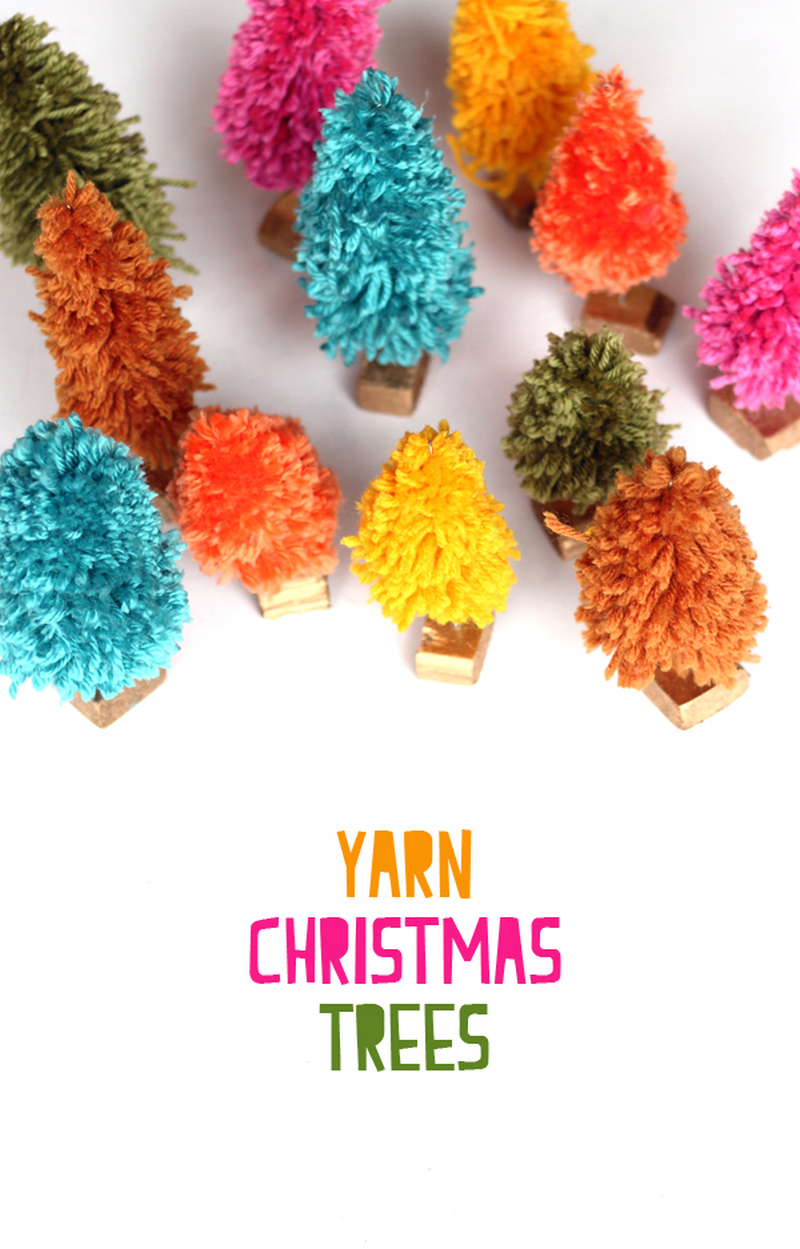 43 DIY Mini Christmas Trees