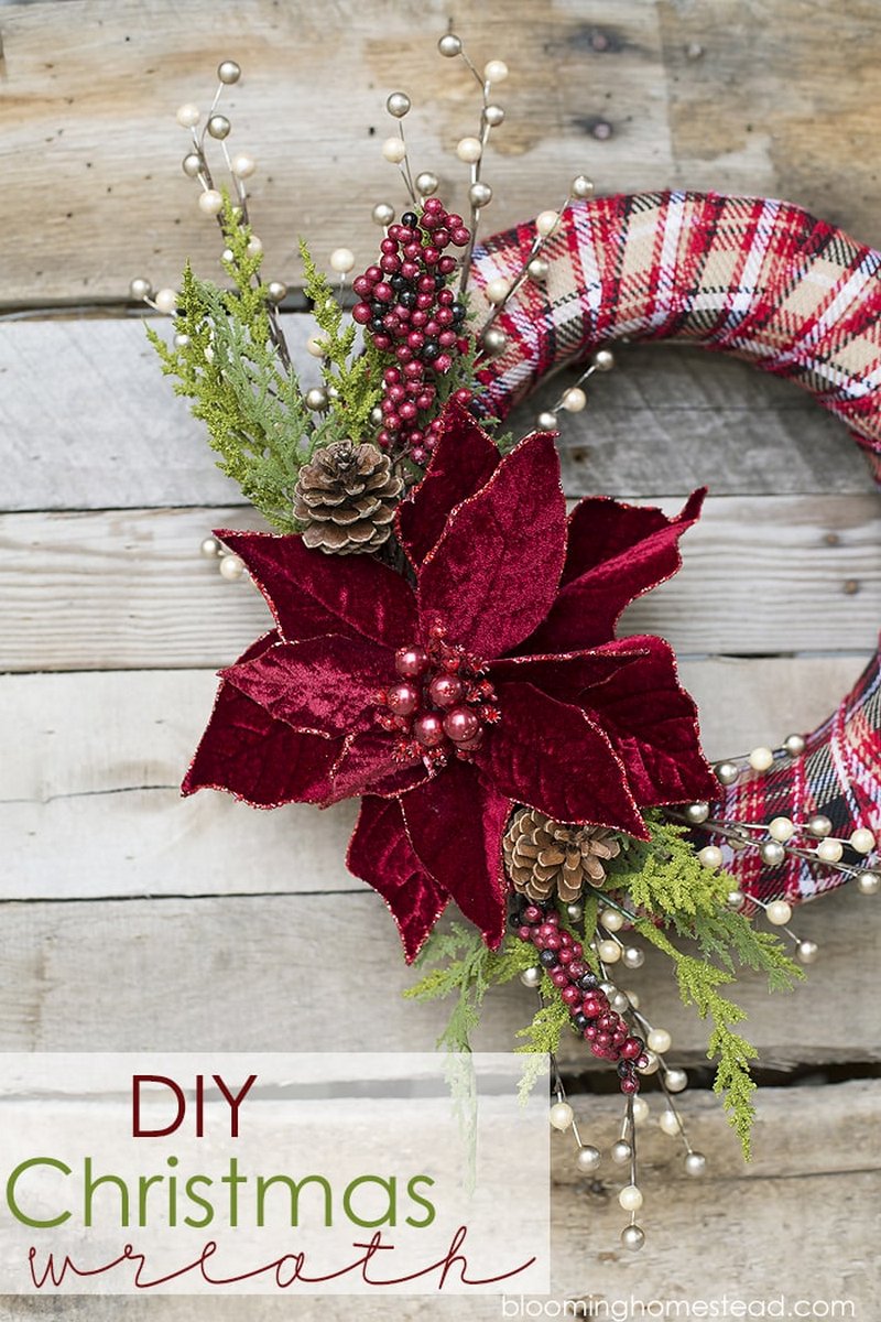 47 DIY Christmas Wreath
