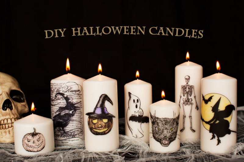 48 Halloween Candles