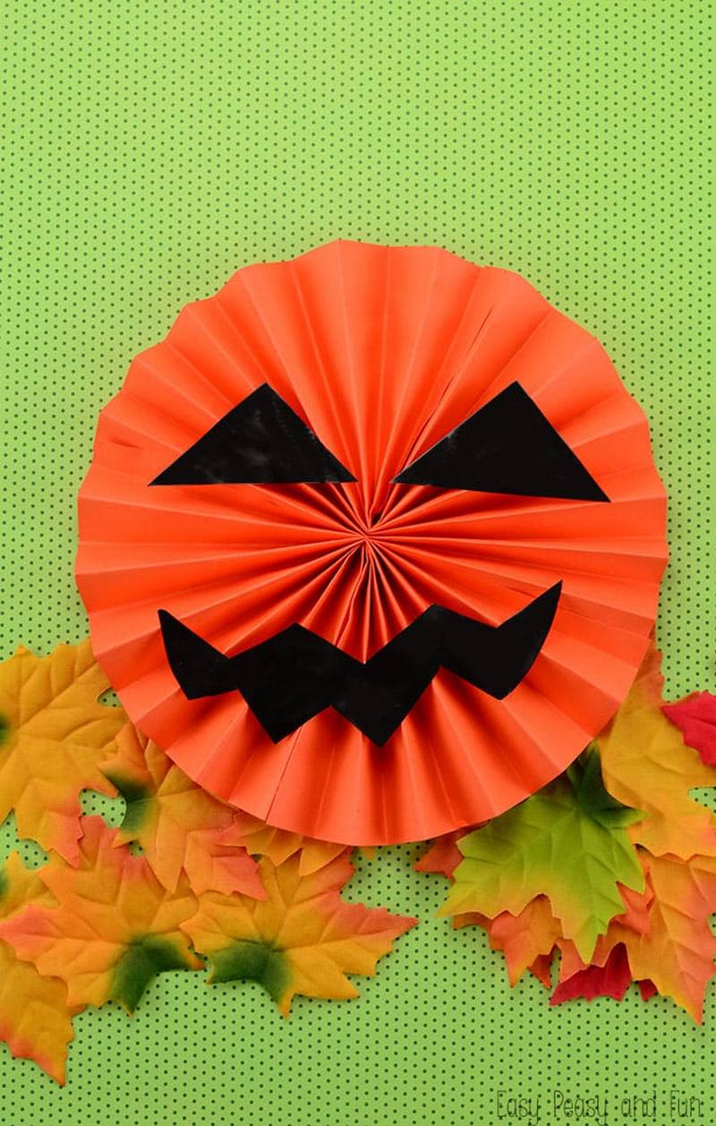 7 Paper Jack O’Lantern