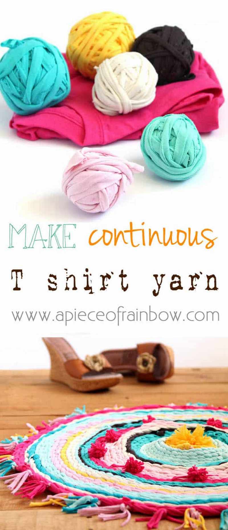 8 Rag Rug & DIY T-Shirt Yarns