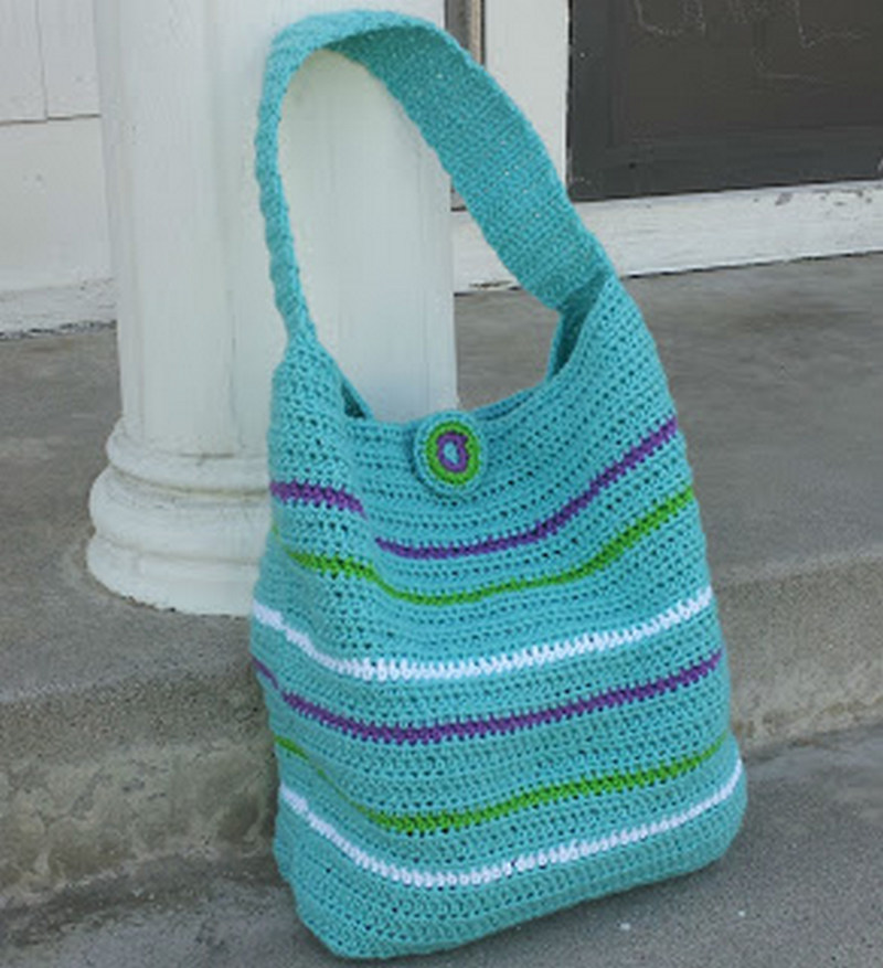 15 Gorgeous DIY Tote, Purse & Bag Patterns | DIY Easy Crafting Ideas ...