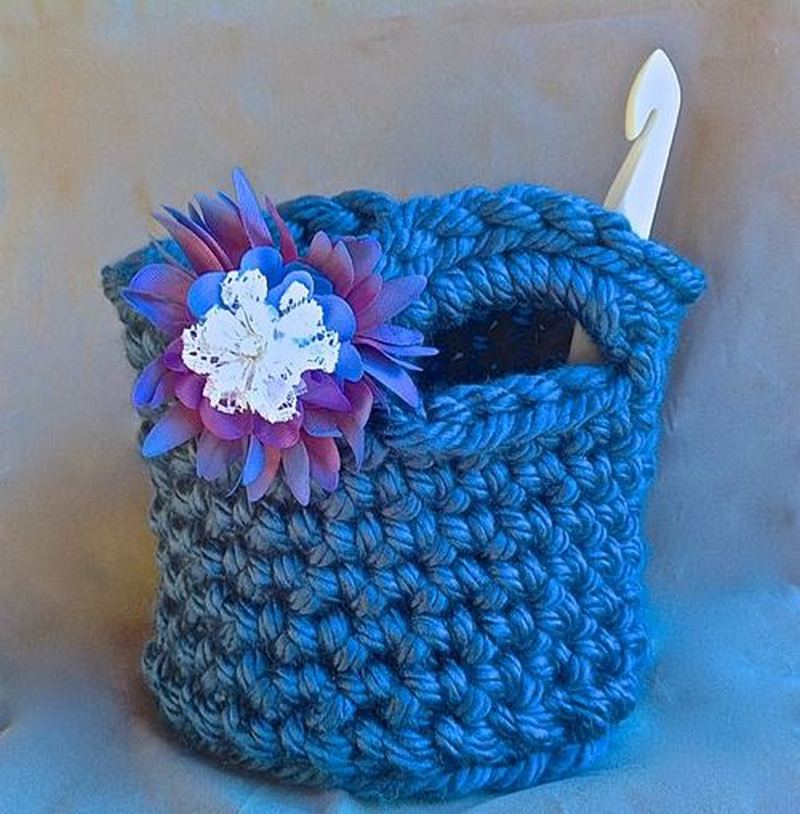 10. Mega Bulky Crochet Tote Bag Pattern