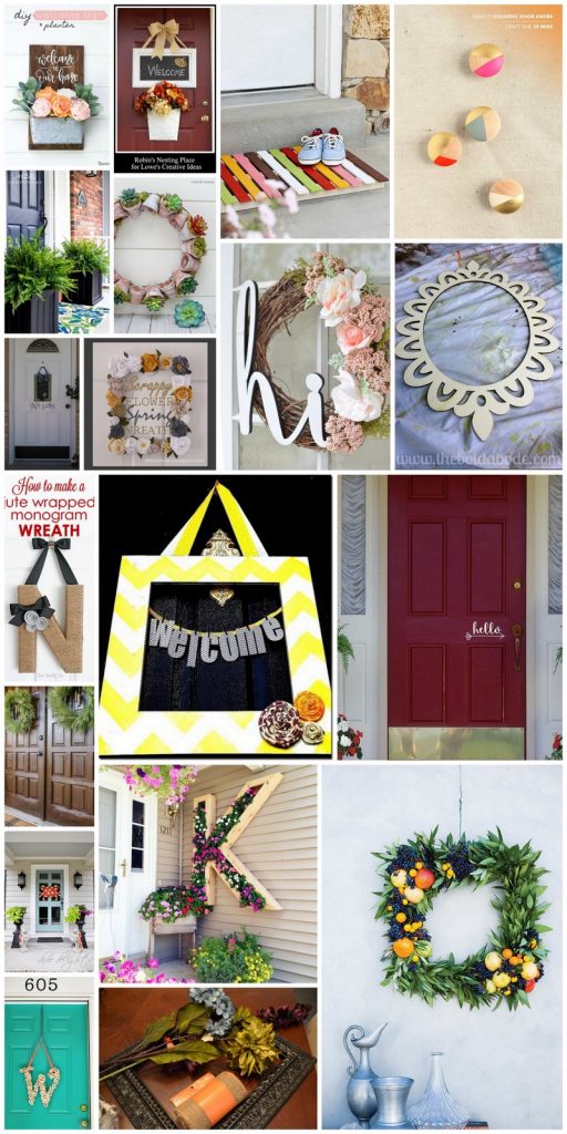 20 Very Easy and Best DIY Front Door Decorating Ideas | DIY Easy