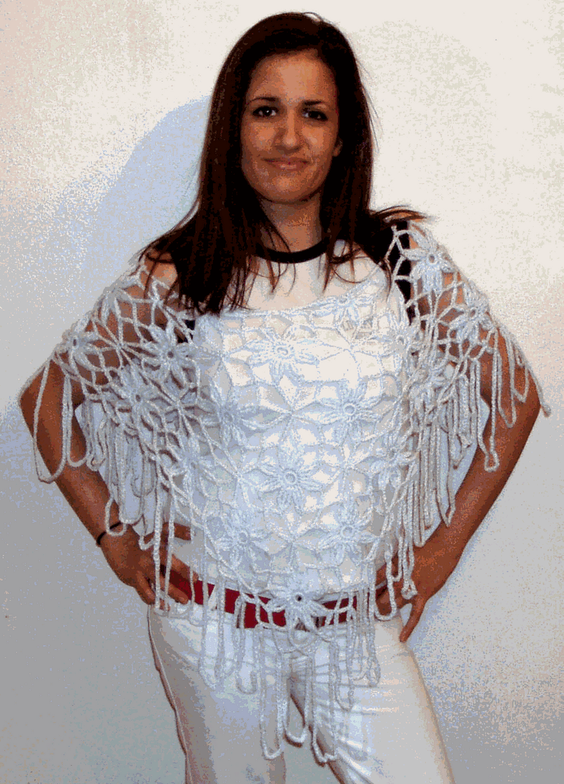 17. Daisy Poncho